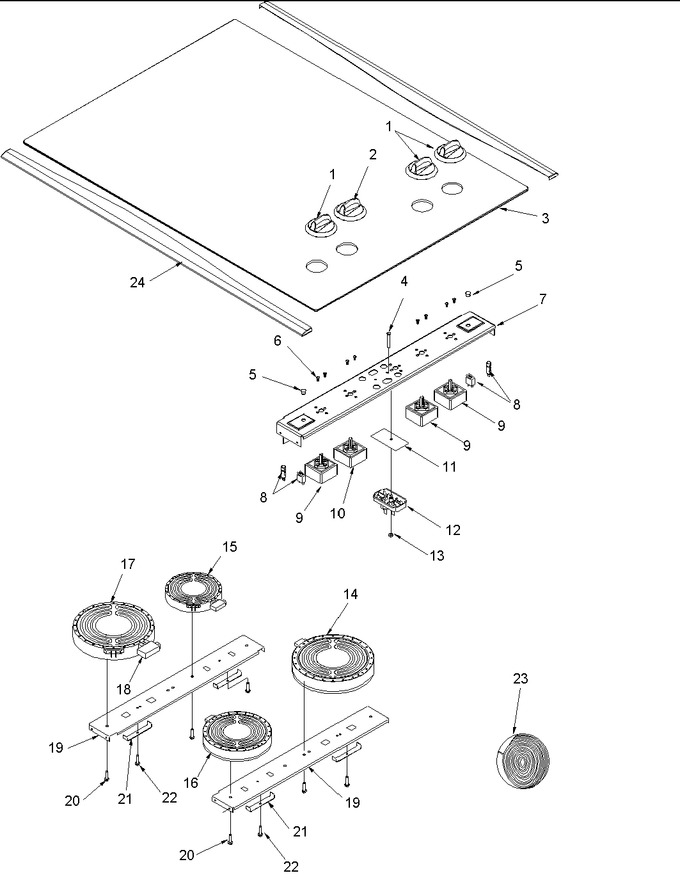 Diagram for AKT3040WW (BOM: 10)