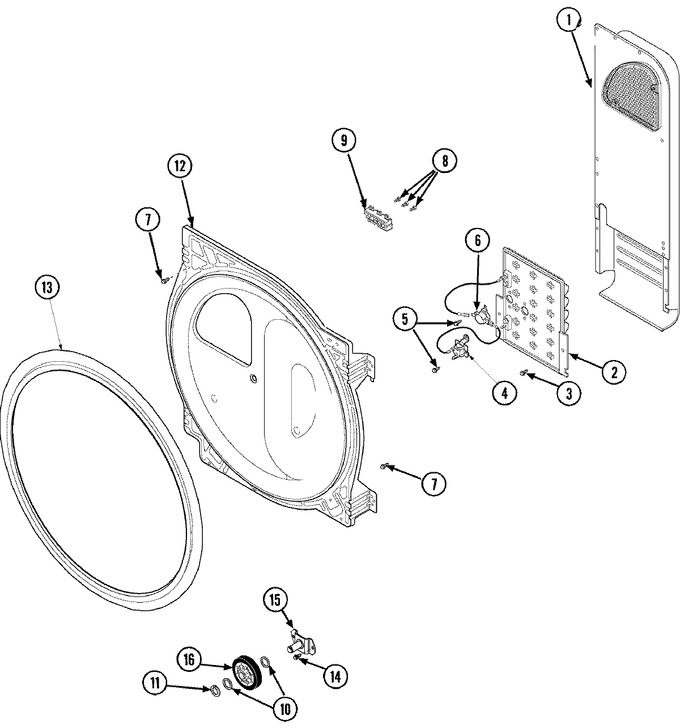 Diagram for ALE331RCW