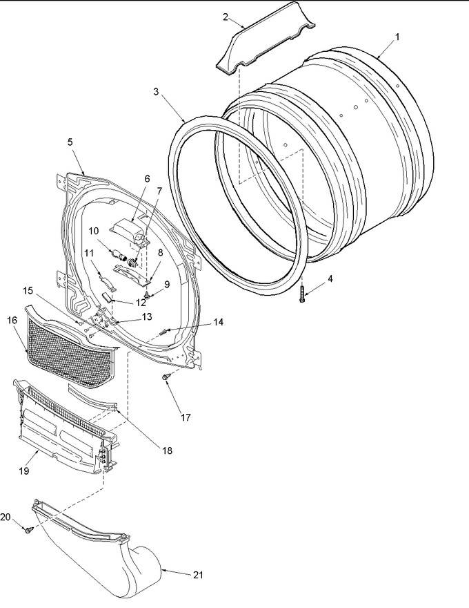 Diagram for ALE866SBW (BOM: PALE866SBW)