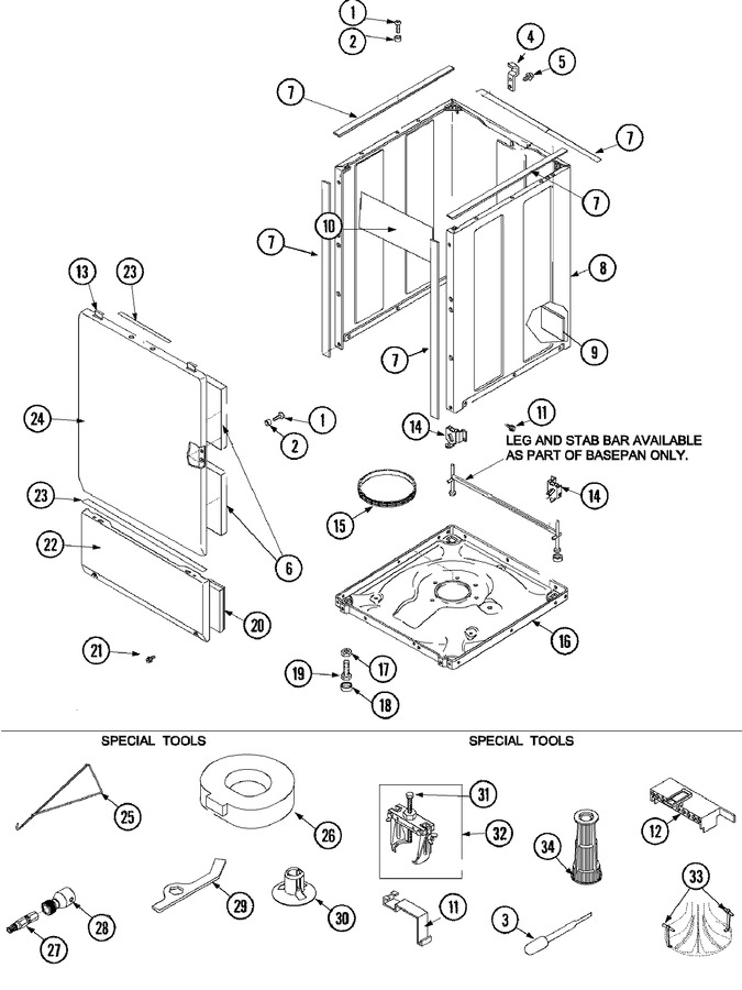 Diagram for ALW895SAC