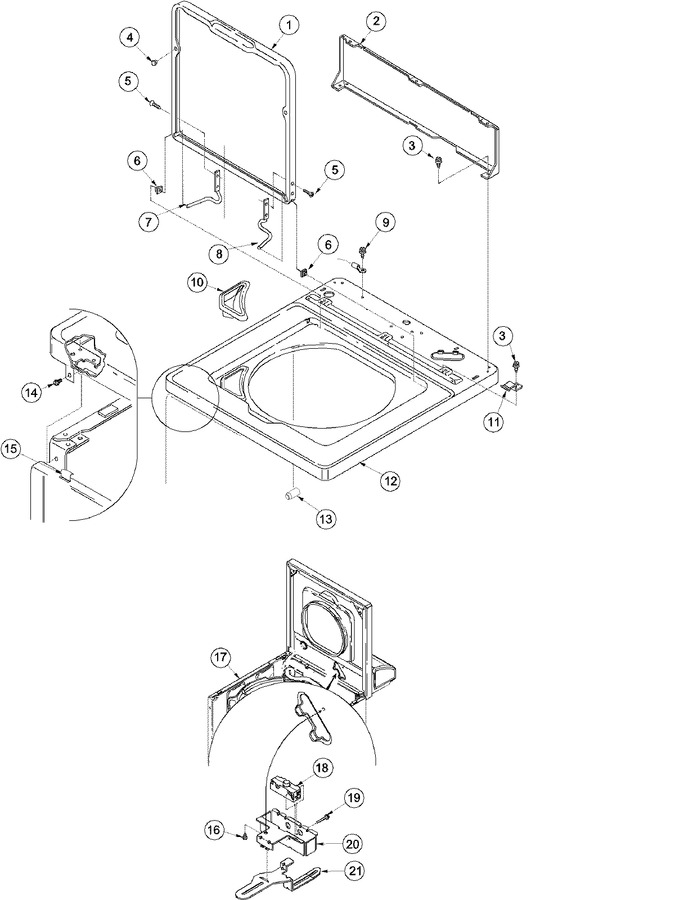 Diagram for ALW895SAW (BOM: PALW895SAW)