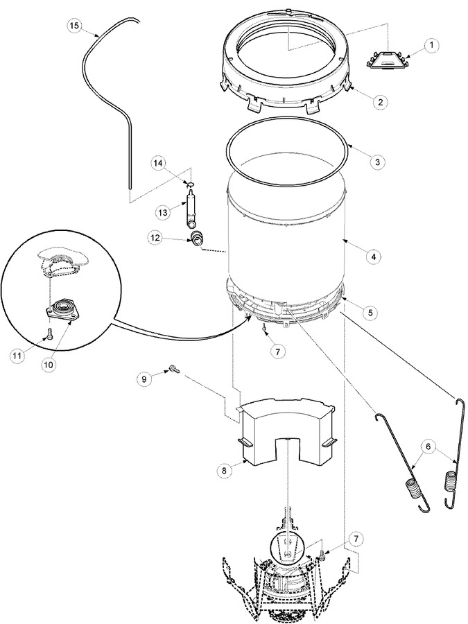 Diagram for ALW895SAW (BOM: PALW895SAW)