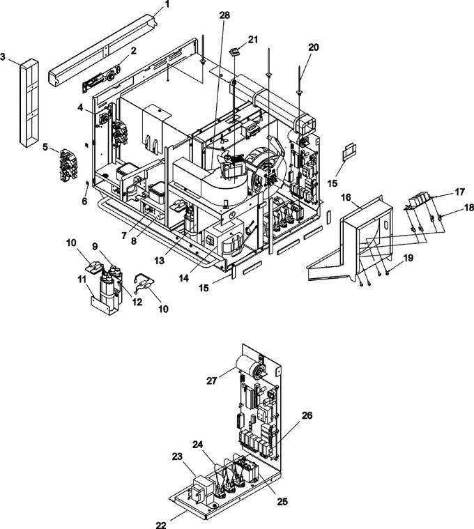 Diagram for AMH20 (BOM: P1330801M)