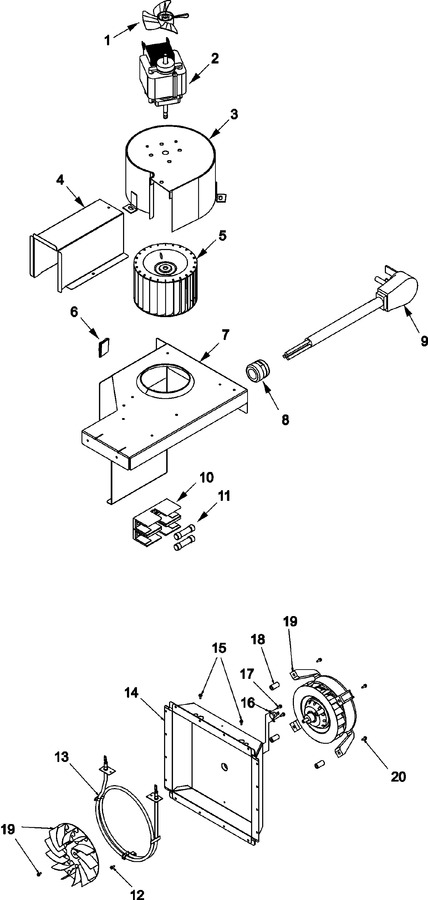 Diagram for AMH20 (BOM: P1330801M)
