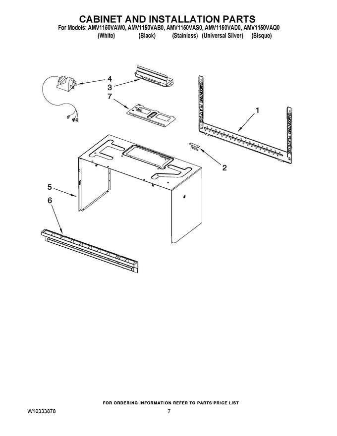 Diagram for AMV1150VAS0