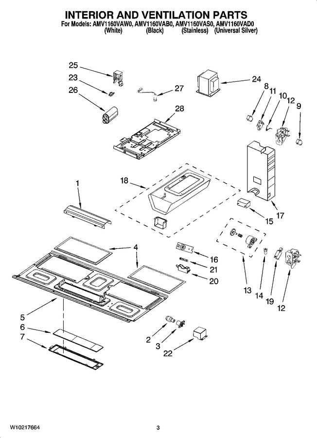 Diagram for AMV1160VAD0