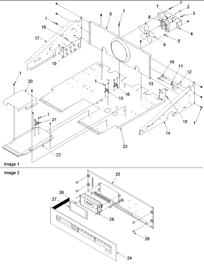 Diagram for AOCD2770WW (BOM: P1132370NWW)