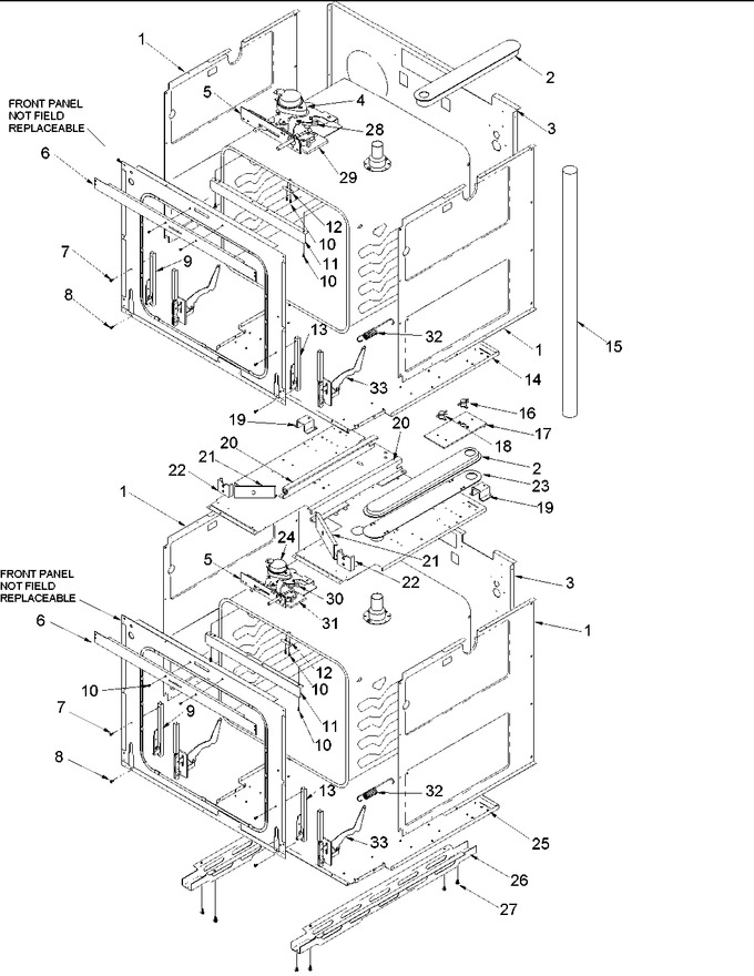 Diagram for AOCD2770WW (BOM: P1132370NWW)