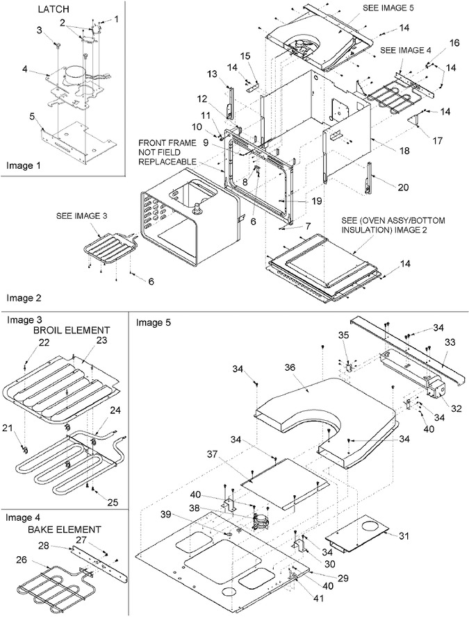 Diagram for AOCS3040WW (BOM: P1132378NWW)