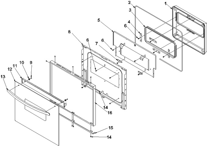 Diagram for AOES2730WW (BOM: P1132357NWW)