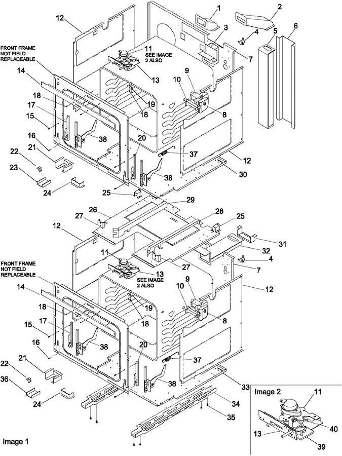 Diagram for AOGD2750WW (BOM: P1132534NWW)