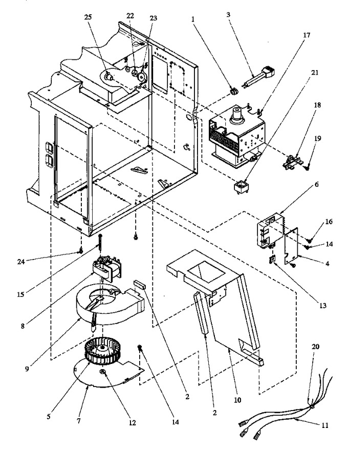 Diagram for AOR27DEW (BOM: P1132341N W)
