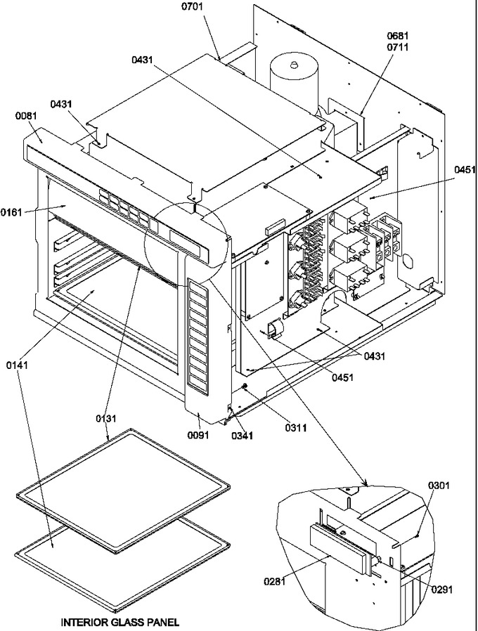 Diagram for AOWS2030WW (BOM: P1306702M)