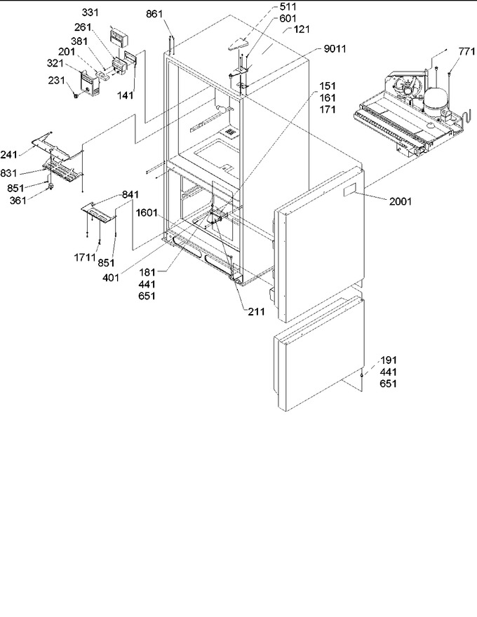Diagram for ARB2107AC (BOM: PARB2107AC1)