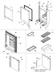 Diagram for 08 - Refrigerator Door