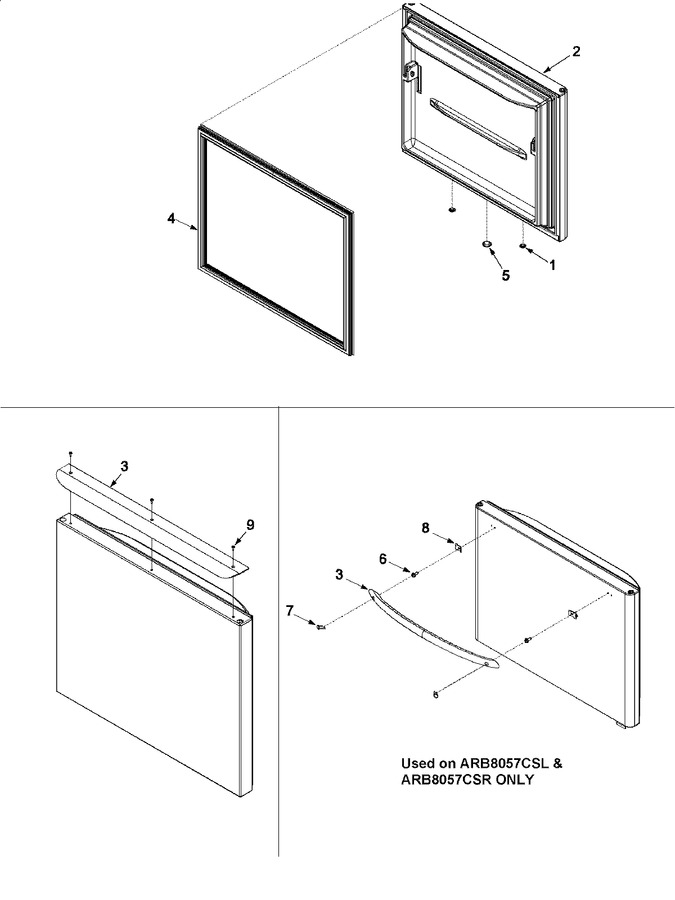Diagram for ARB8057CSL (BOM: PARB8057CS1)