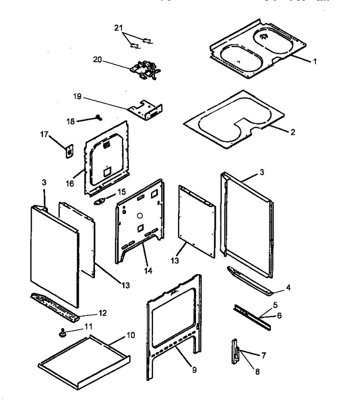 Diagram for ARC700E (BOM: P1142698N E)