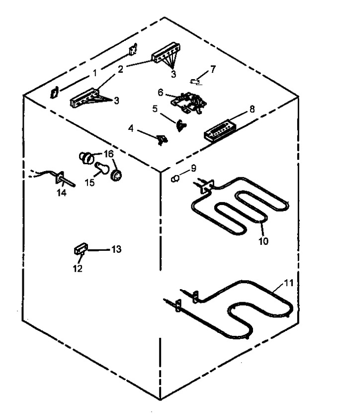 Diagram for ARDS801WW (BOM: P1131923N)