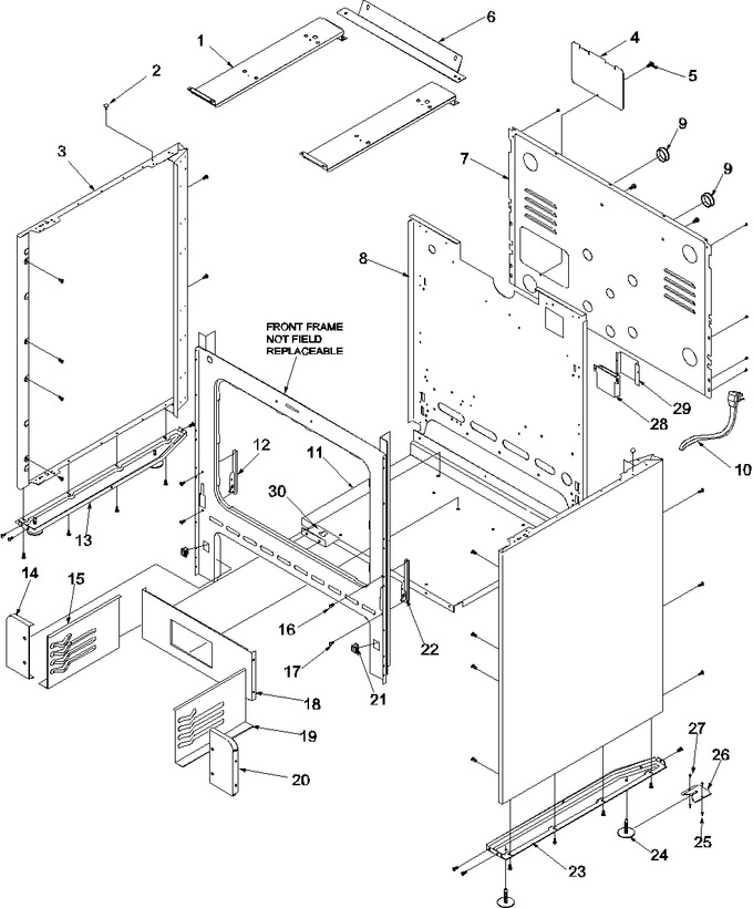 Diagram for ARG3601L (BOM: P1143357N L)