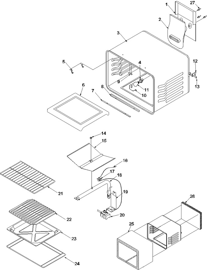 Diagram for ARG3601L (BOM: P1143357N L)