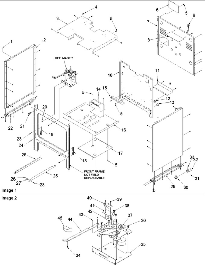 Diagram for ARG7302WW (BOM: P1143343NWW)