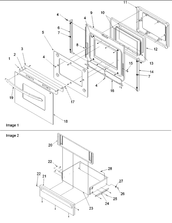 Diagram for ARG7600WW (BOM: P1143384NWW)
