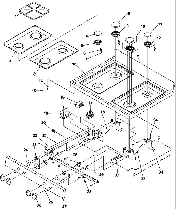 Diagram for ARG7600L (BOM: P1143332N L)