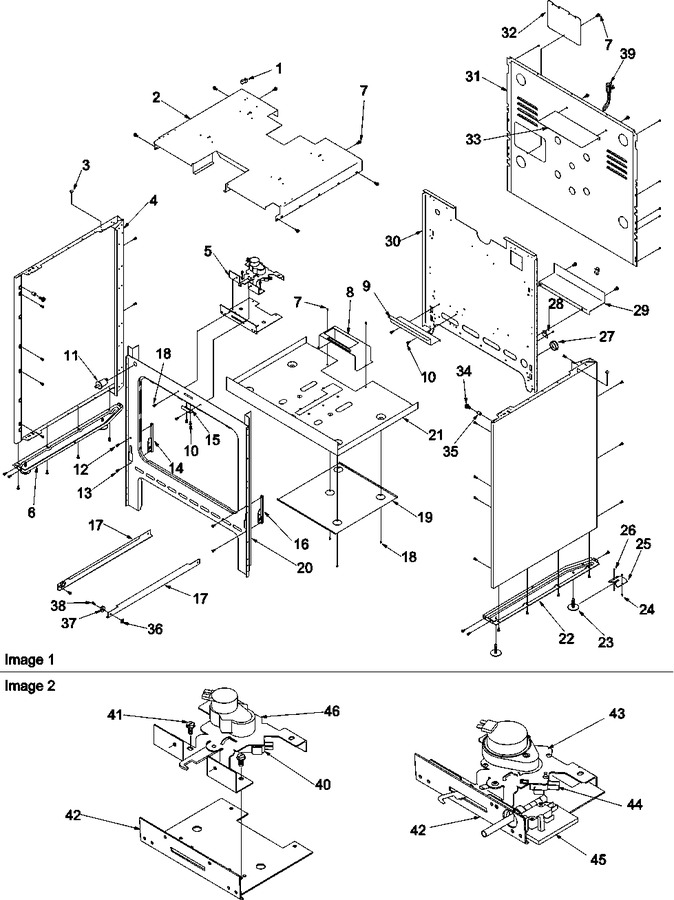 Diagram for ARG7600WW (BOM: P1143364NWW)