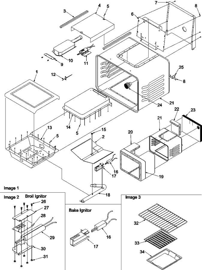 Diagram for ARG7600WW (BOM: P1143364NWW)