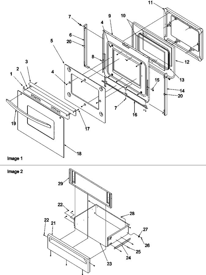 Diagram for ARG7600WW (BOM: P1143339NWW)