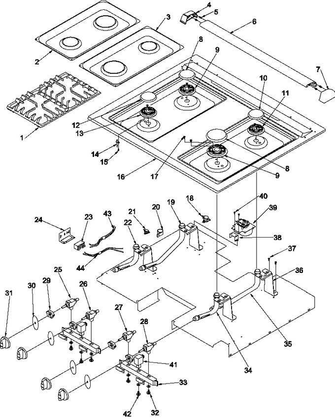 Diagram for ARGS7650E (BOM: P1130755N E)