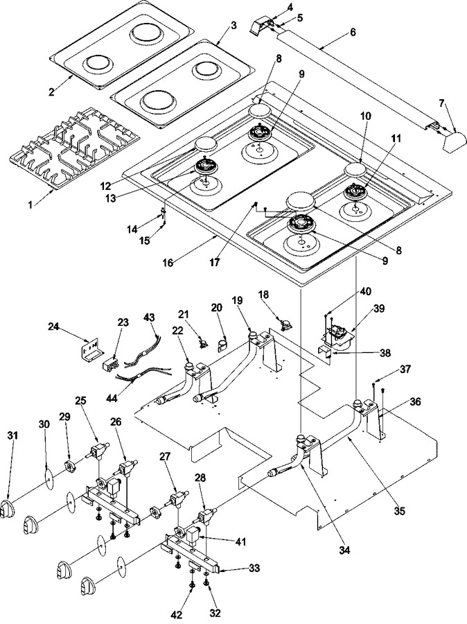 Diagram for ARGS7650WW (BOM: P1130756NWW)