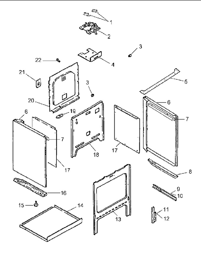 Diagram for ARH6700WW (BOM: P1142686NWW)