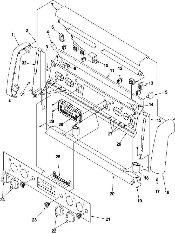 Diagram for ARH6710LL (BOM: P1143430NLL)