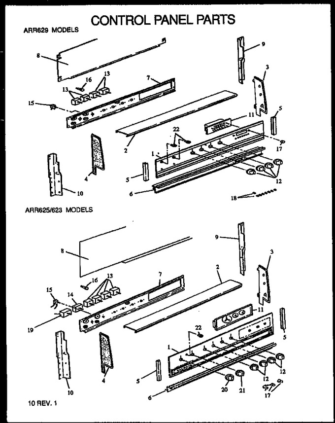 Diagram for ARR629L (BOM: P1130961N L)