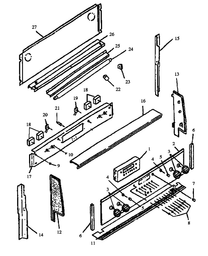 Diagram for ARR633WW (BOM: P1157908S W)