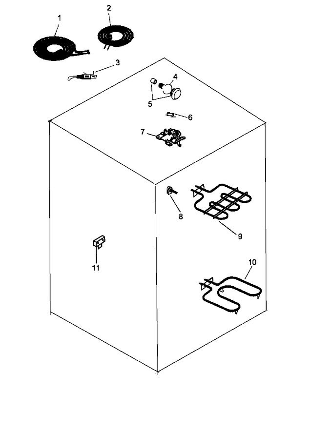 Diagram for ARR626W1 (BOM: P1143407N W)