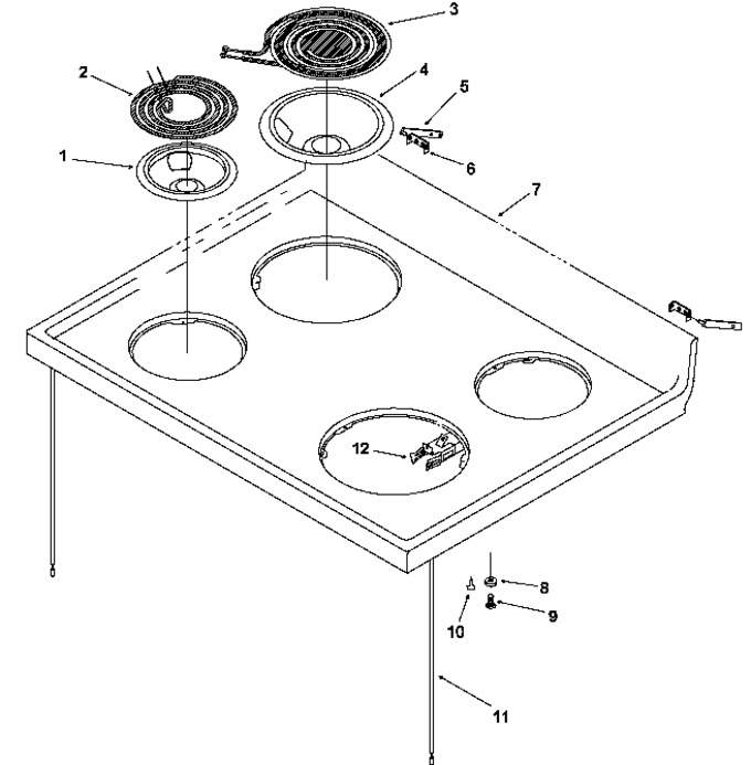 Diagram for ARR6400WW (BOM: P1143415NWW)