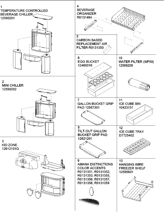 Diagram for ARS266KBC (BOM: PARS266KBC0)