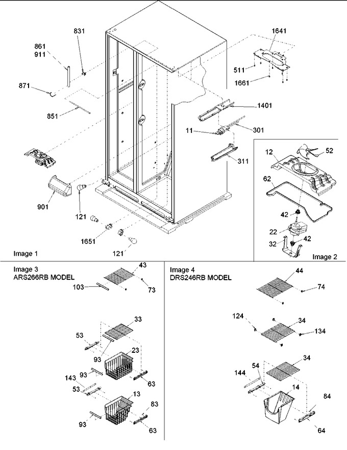 Diagram for DRS246RBW (BOM: PDRS246RBW0)