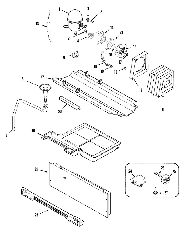Diagram for PSB2352GRW