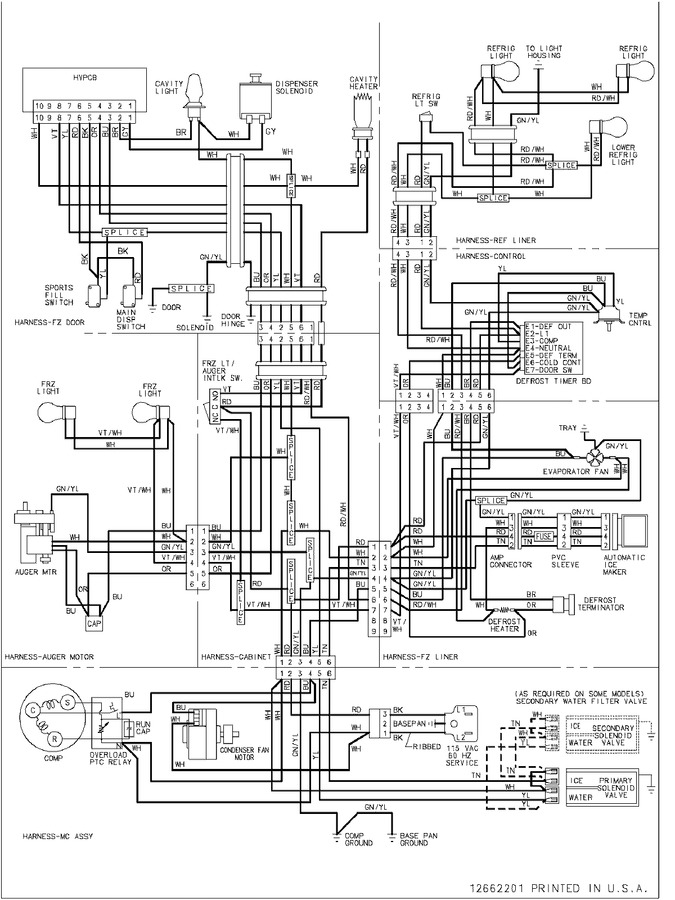 Diagram for ARSE665BW (BOM: PARSE665BW0)