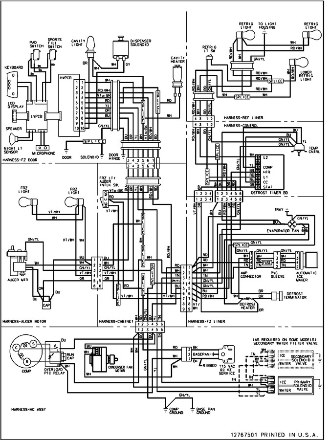 Diagram for ARSE667BC (BOM: PARSE667BC1)