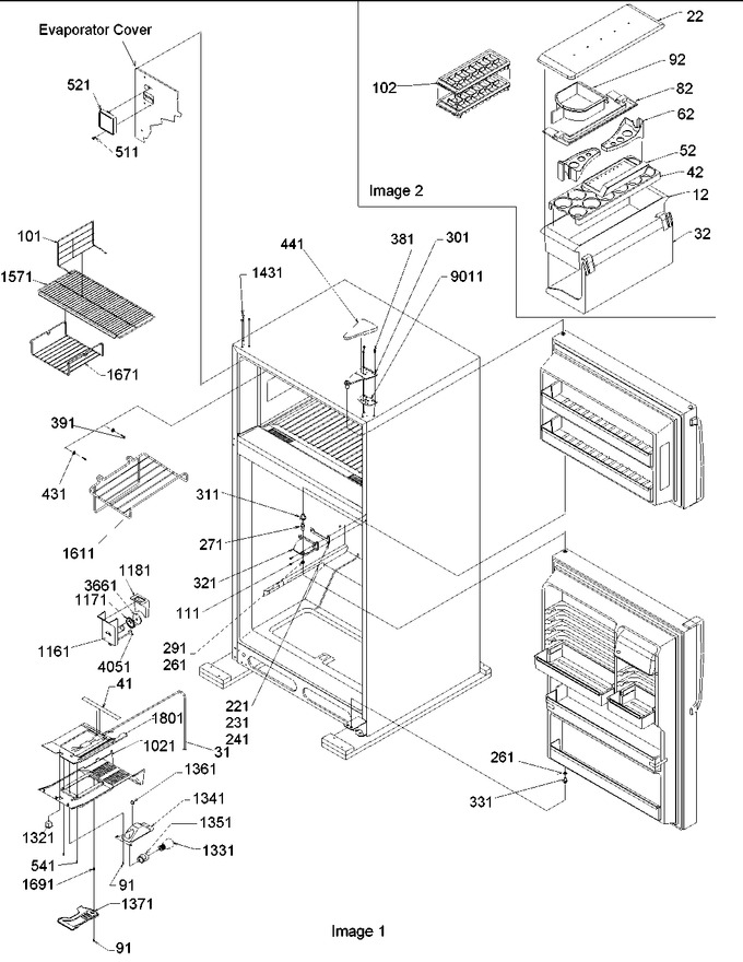 Diagram for ART2127AB (BOM: PART2127AB0)
