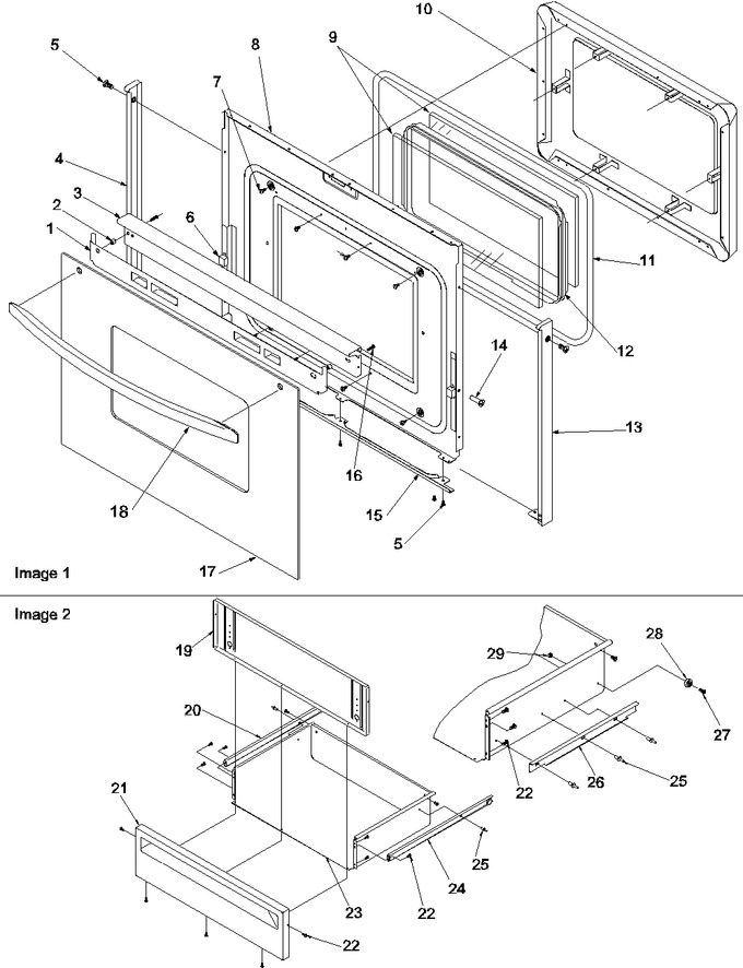 Diagram for ART6001W (BOM: P1143448N W)
