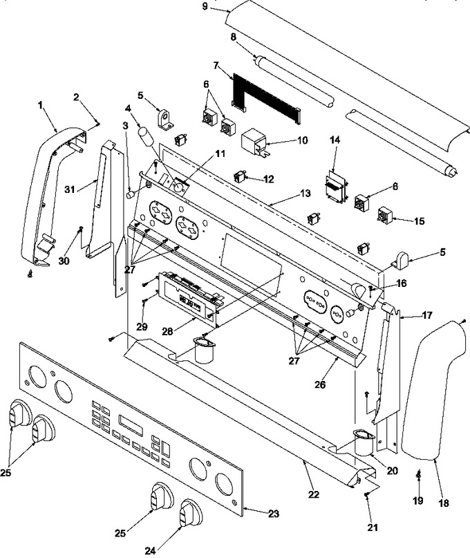 Diagram for ARTC8600WW (BOM: P1143418NWW)