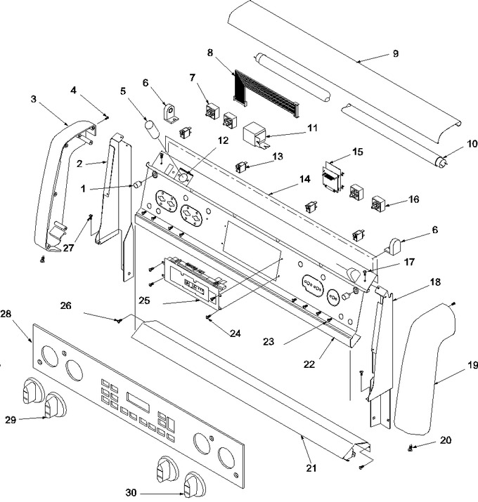 Diagram for ARTC8600LL (BOM: P1143463NLL)