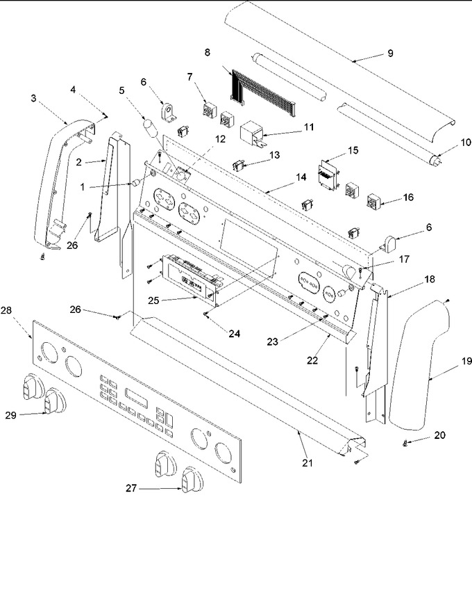 Diagram for ARTC8621SS (BOM: P1143846NSS)