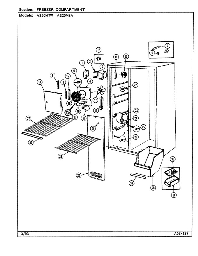 Diagram for AS20M7A (BOM: DN02A)
