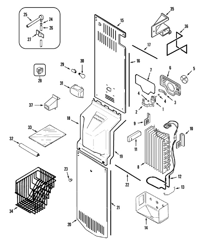 Diagram for GS2414CXFW